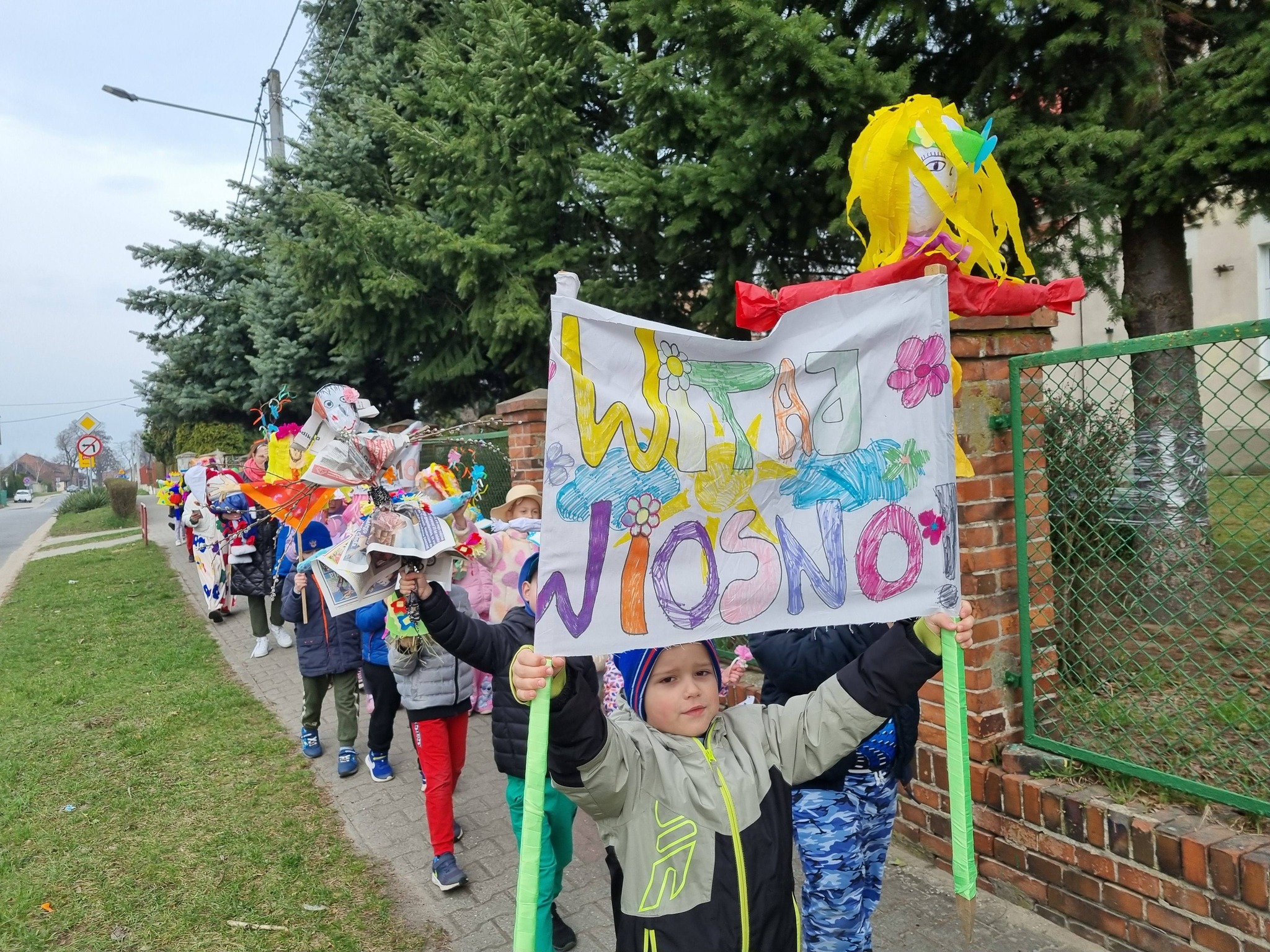 TAK W NASZEJ GMINIE POWITANO PANIĄ WIOSNĘ! 