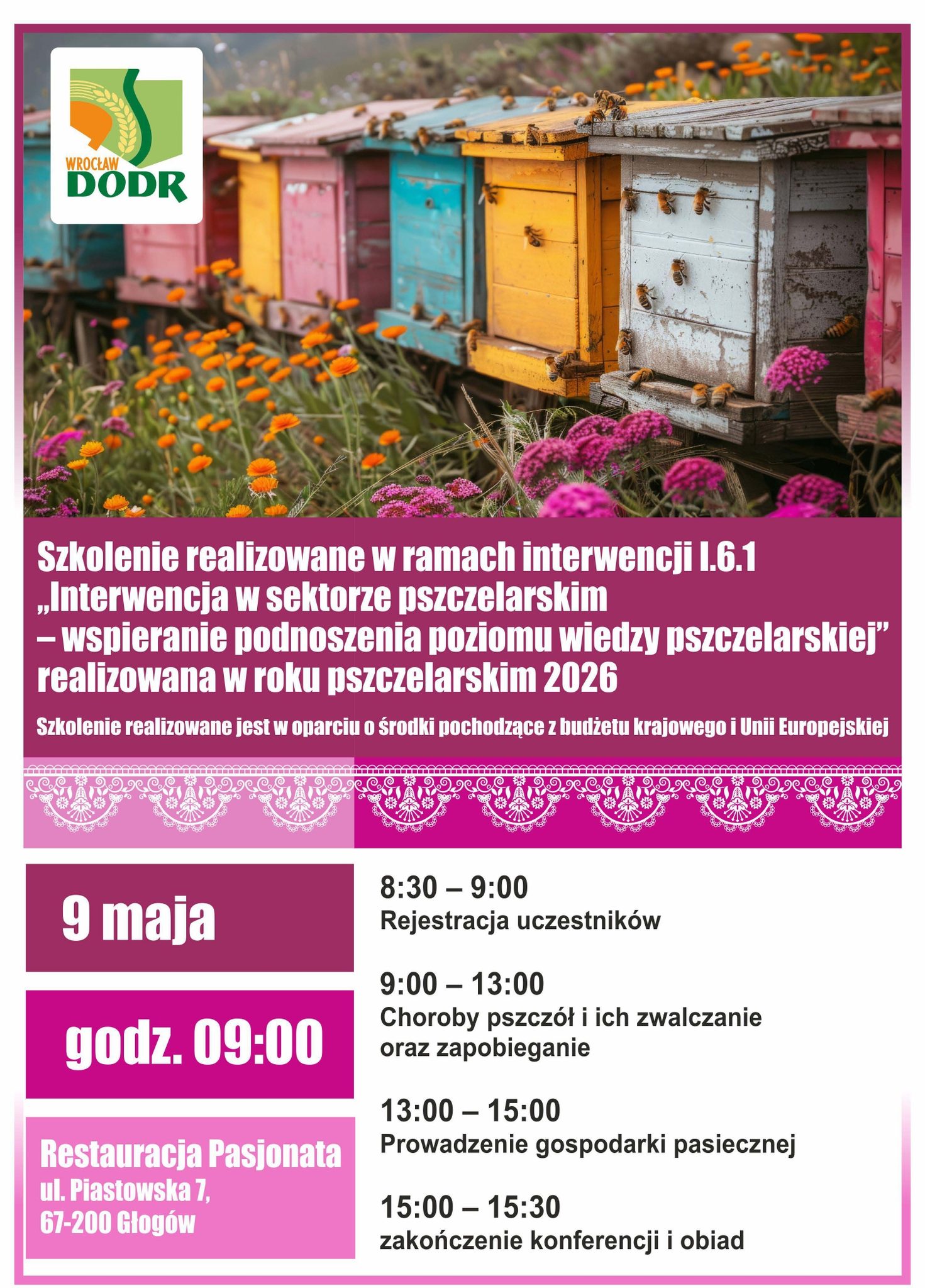 SZKOLENIE DLA PSZCZELARZY!