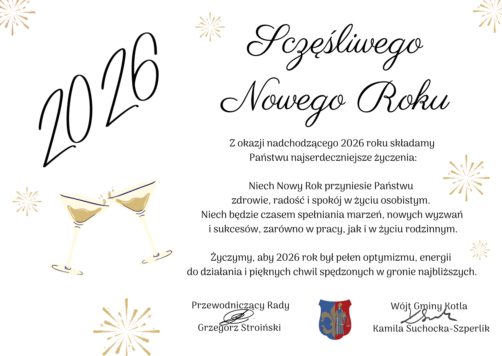 SZCZĘŚLIWEGO NOWEGO ROKU