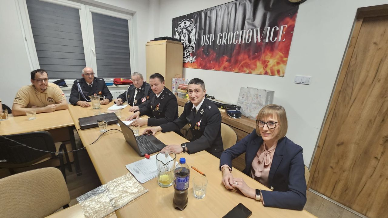 WALNE ZEBRANIE OSP GROCHOWICE 