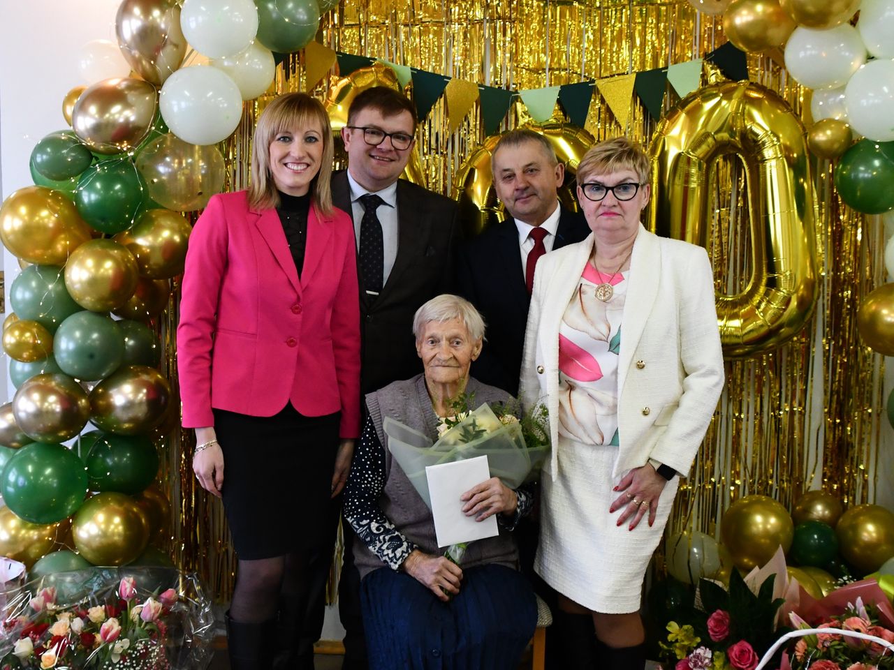 100 LAT PANI JANINY SKWARCZEK – WYJĄTKOWY JUBILEUSZ W NASZEJ GMINIE