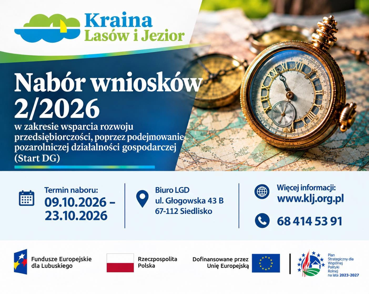 Rusza nabór wniosków na podejmowanie pozarolniczej działalności gospodarczej