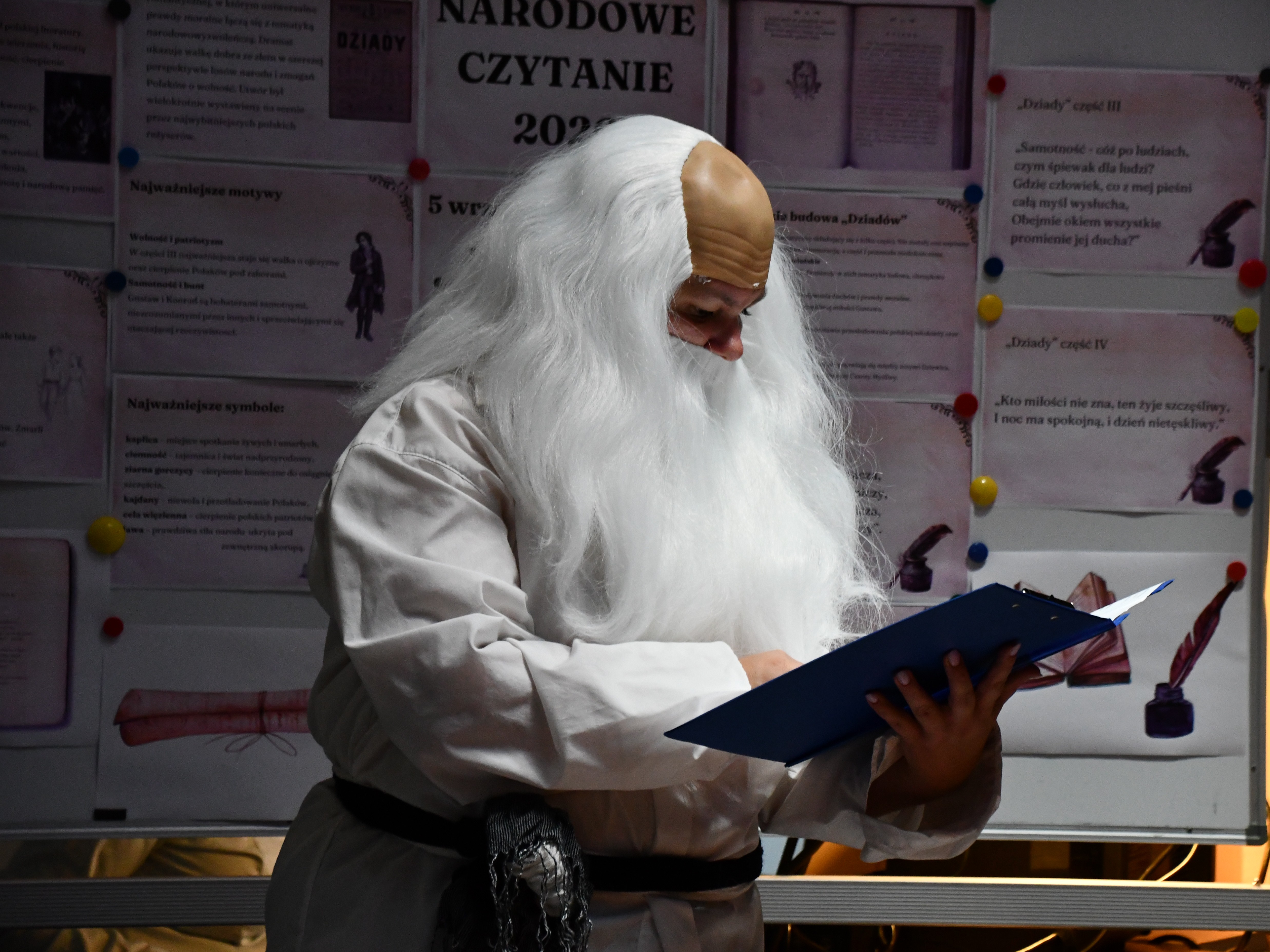 W Szkole w Kotli czytali „Dziady”