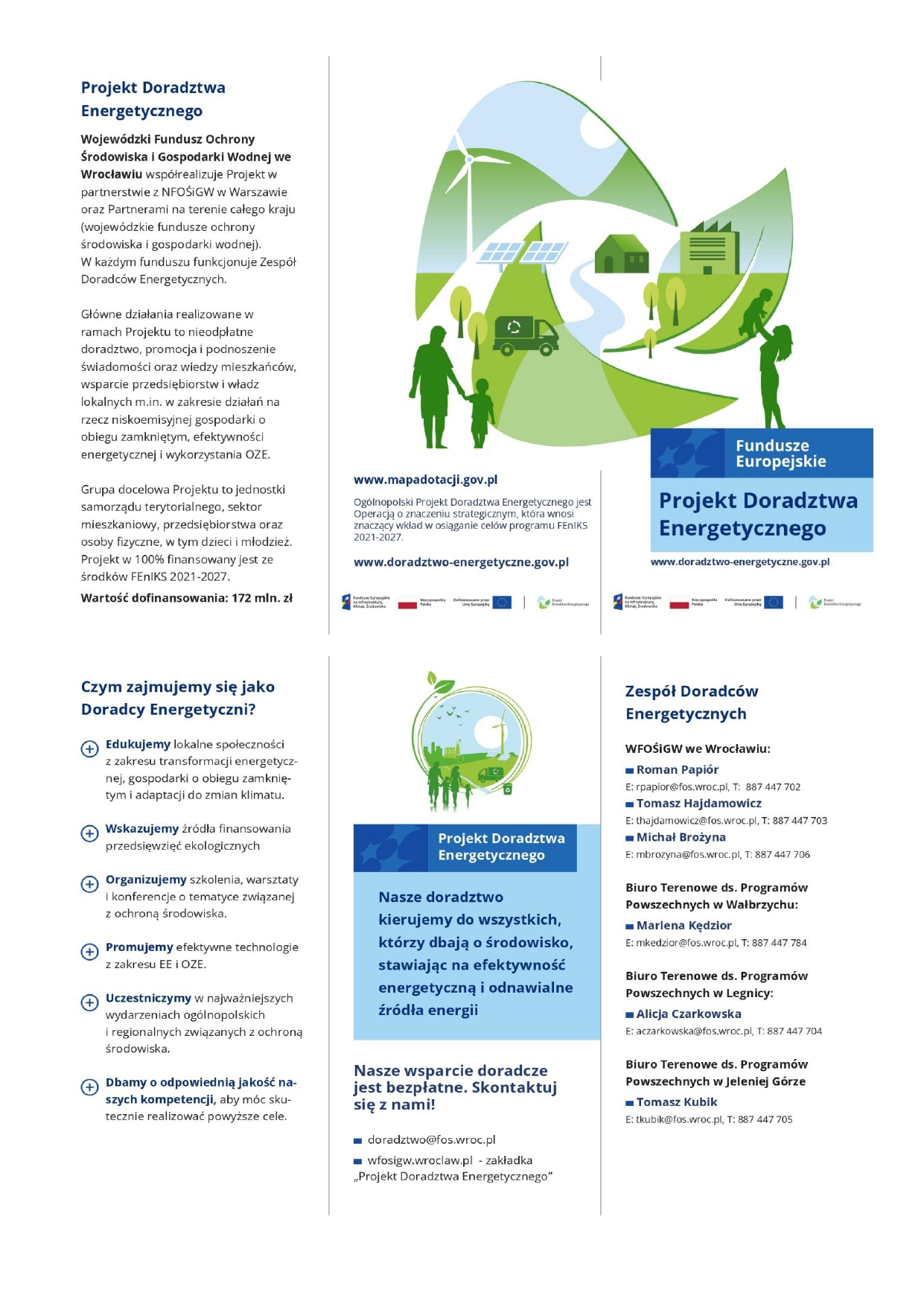 SKORZYSTAJ Z BEZPŁATNEGO WSPARCIA DORADCÓW ENERGETYCZNYCH
