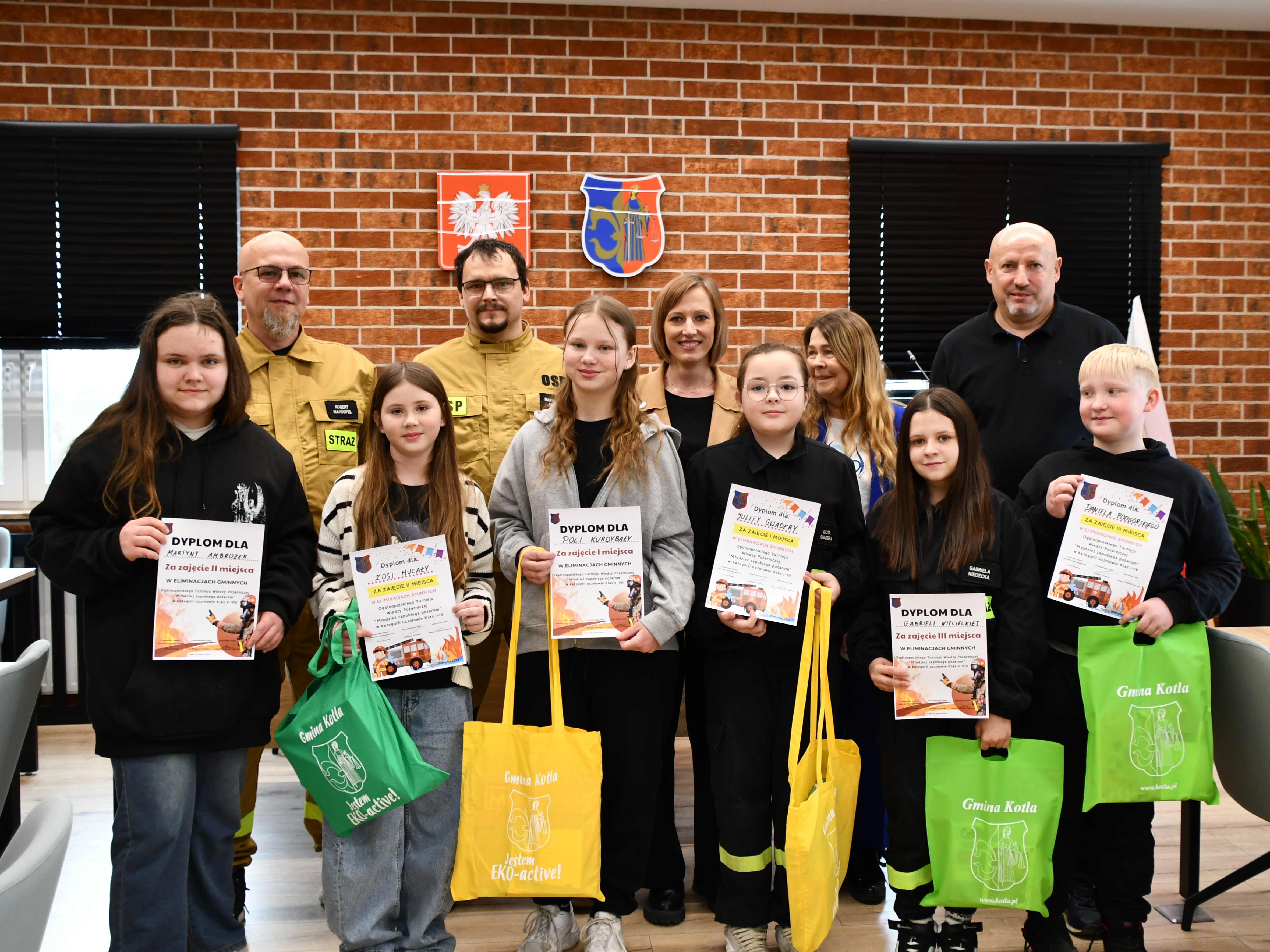 KONKURS ,,MŁODZIEŻ ZAPOBIEGA POŻAROM”