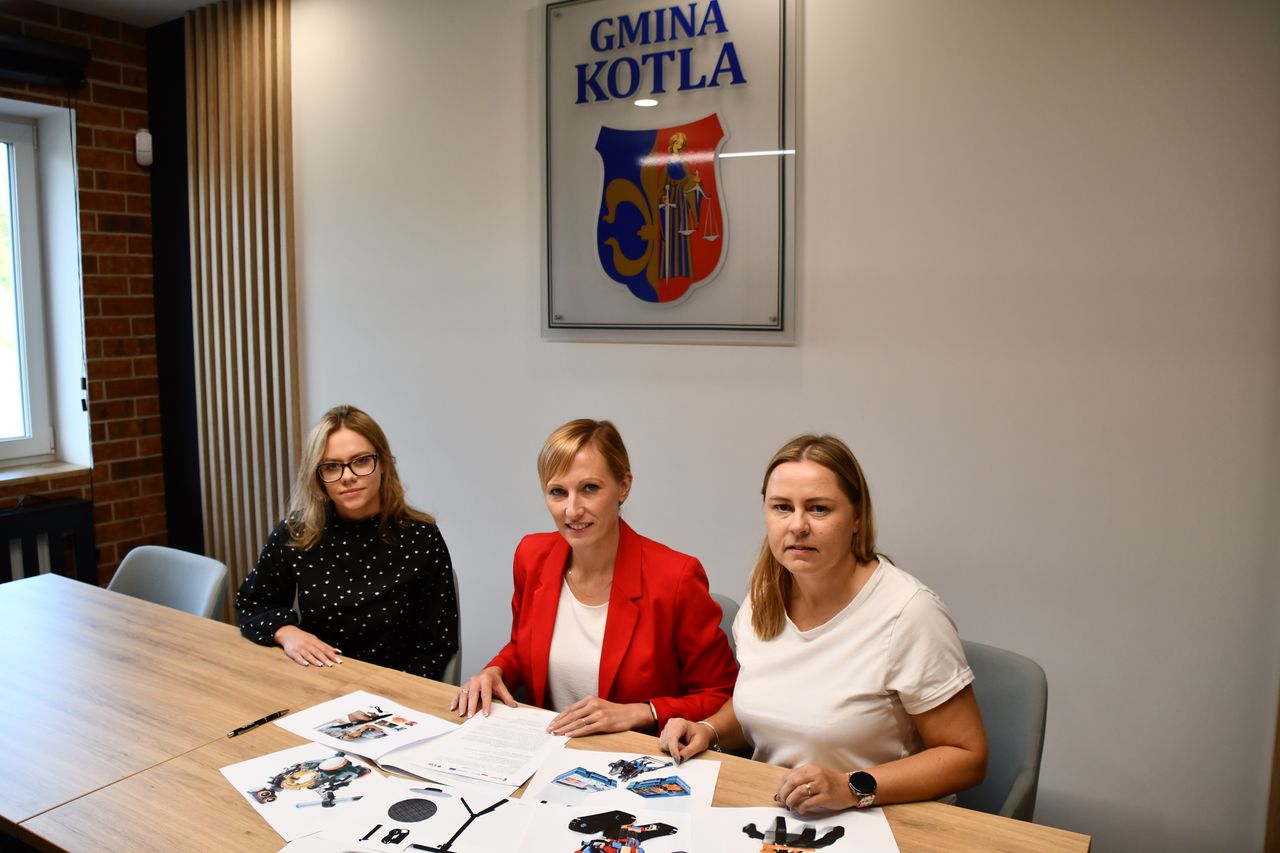 NOWOCZESNY SPRZĘT TRAFI DO SZKOŁY PODSTAWOWEJ W KOTLI