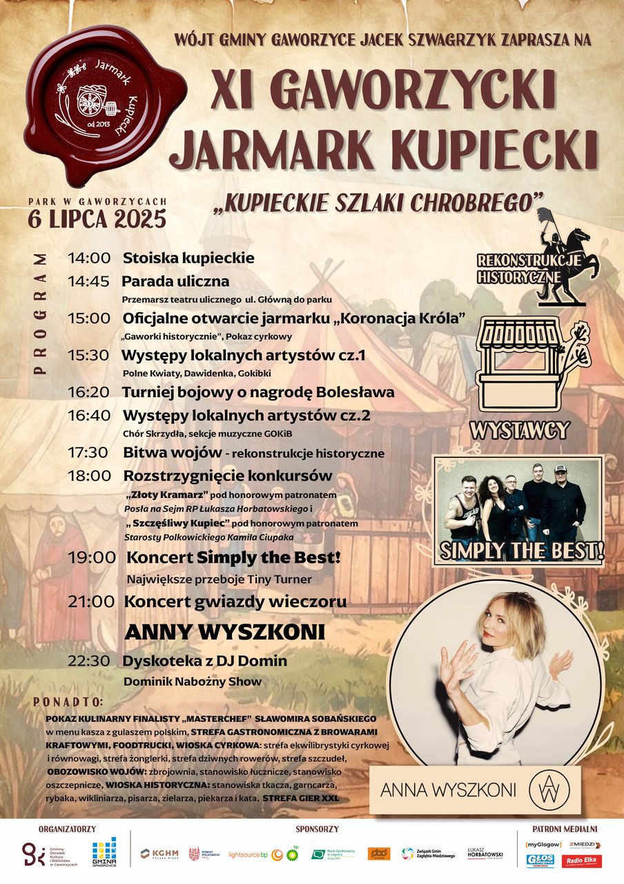 XI JARMARK KUPIECKI W GAWORZYCACH